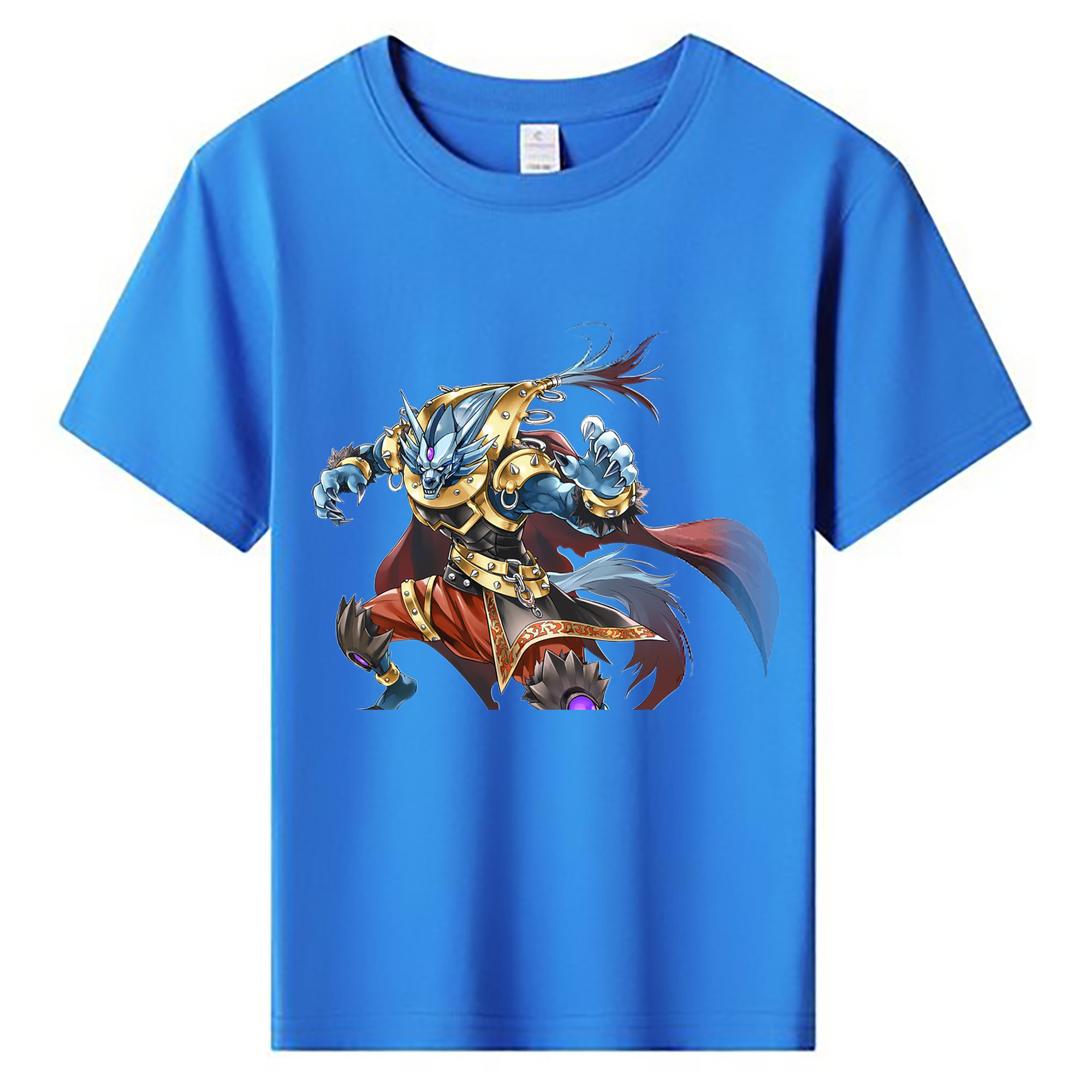 （画像用） 遊☆戯☆王 Yu-Gi-Oh! 綿100％キッズTシャツ（フロントプリント）